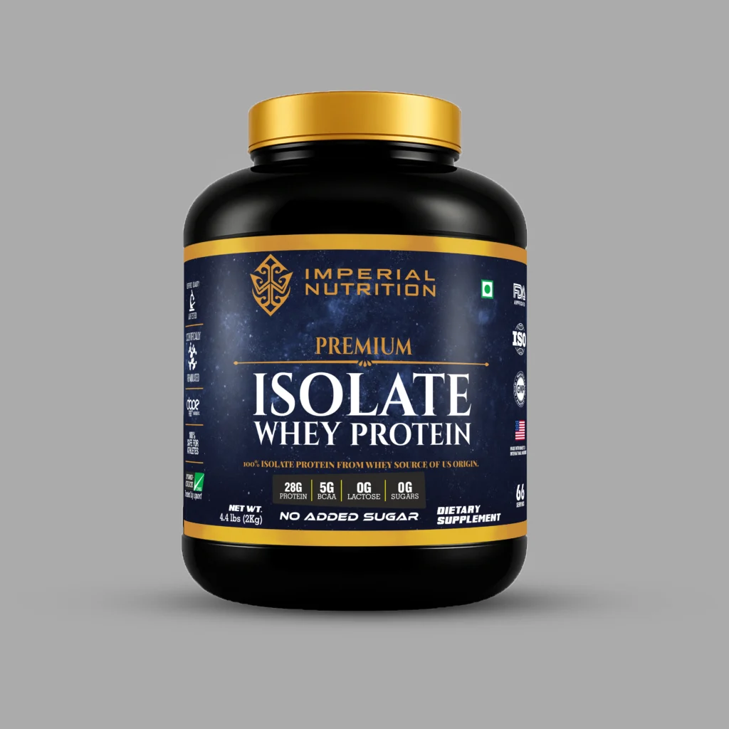 2kg Isolate Whey Protein Front